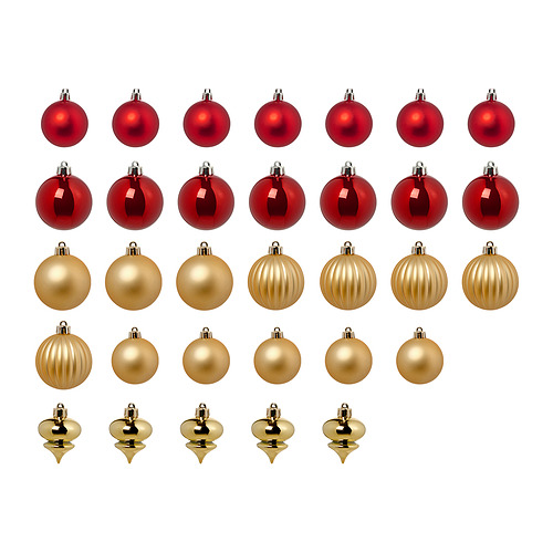 VINTERFINT 聖誕樹裝飾品 32件組