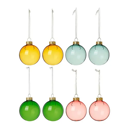 VINTERFINT - 聖誕樹裝飾品, 裝飾品 玻璃/多種顏色, 6 公分 | IKEA 線上購物 - PE944274_S4