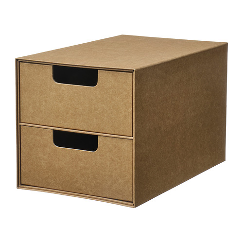GÄRDESGÅRD - mini chest with 2 drawers, natural, 16x25 cm | IKEA Taiwan Online - PE979825_S4