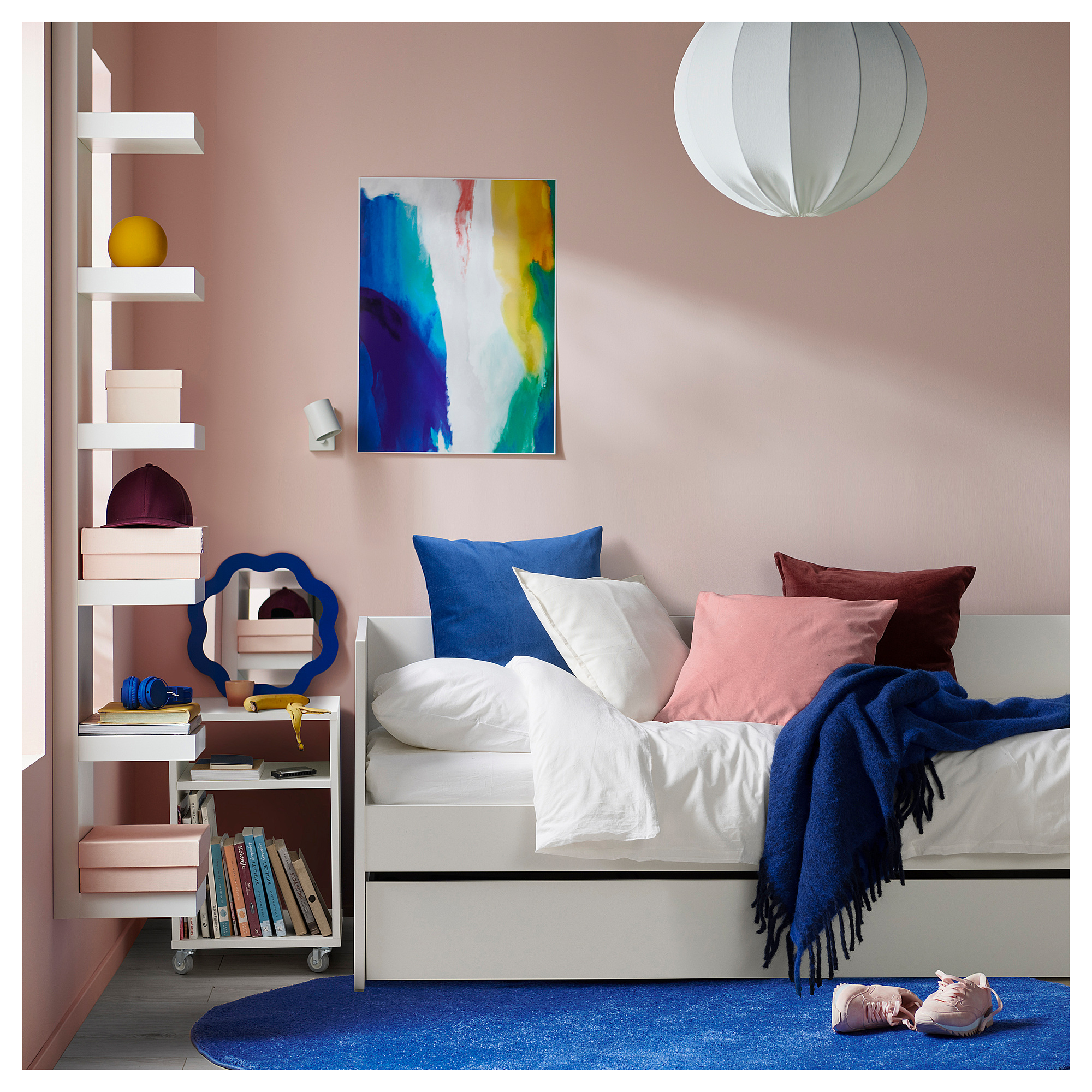 VIHALS trundle bed