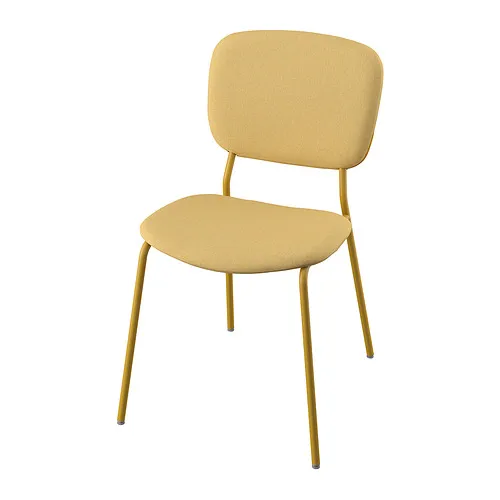 VIHALS - 餐椅, 黃色/Tibbleby 黃色 | IKEA 線上購物 - PE979873_S4