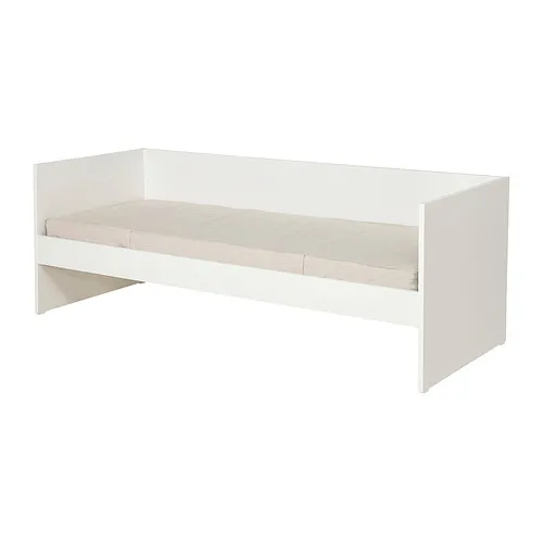 VIHALS - 坐臥兩用床附床墊, 白色/Vannareid 高硬, 80x200 公分 | IKEA 線上購物 - PE979877_S4