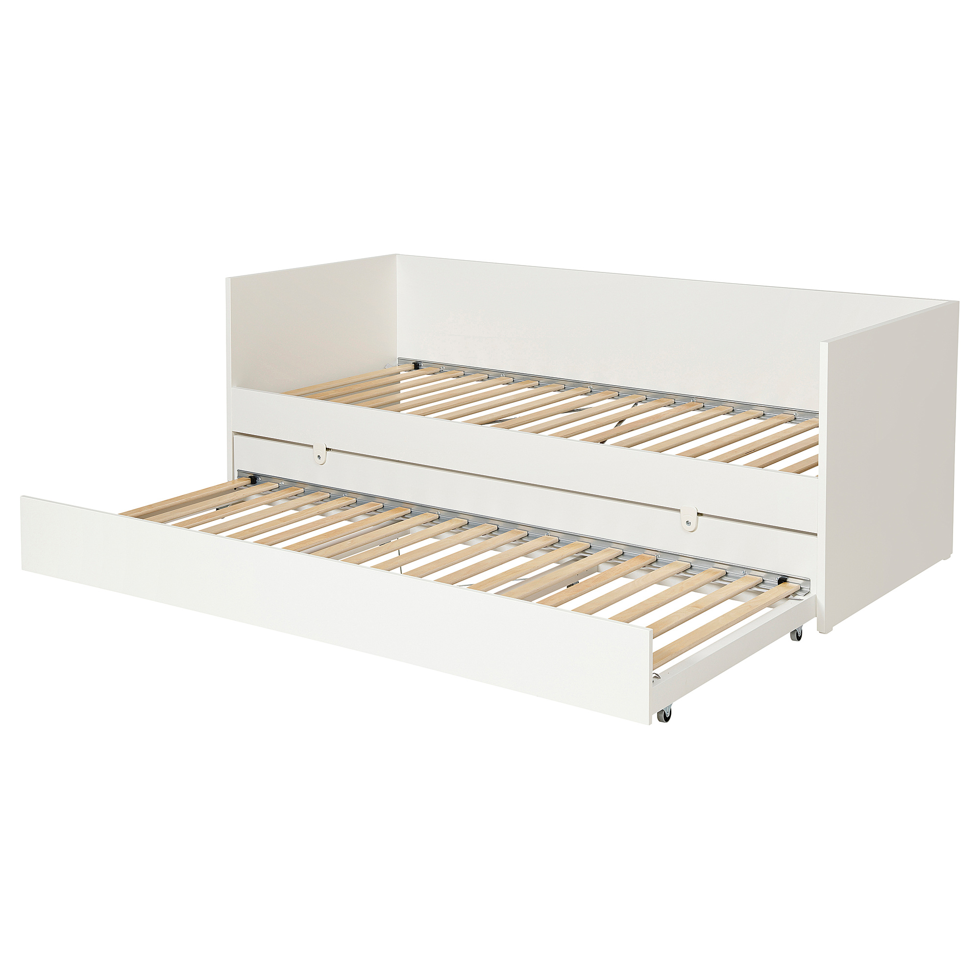 VIHALS day-bed frame with trundle bed