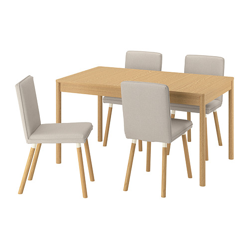 TONSTAD/TONSTAD 餐桌附4張餐椅
