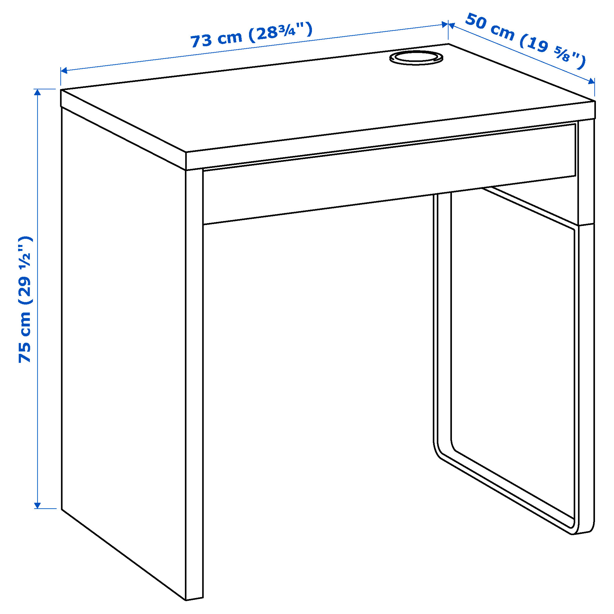 MICKE desk