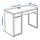 MICKE - 書桌/工作桌, 白色 | IKEA 線上購物 - PE645107_S1