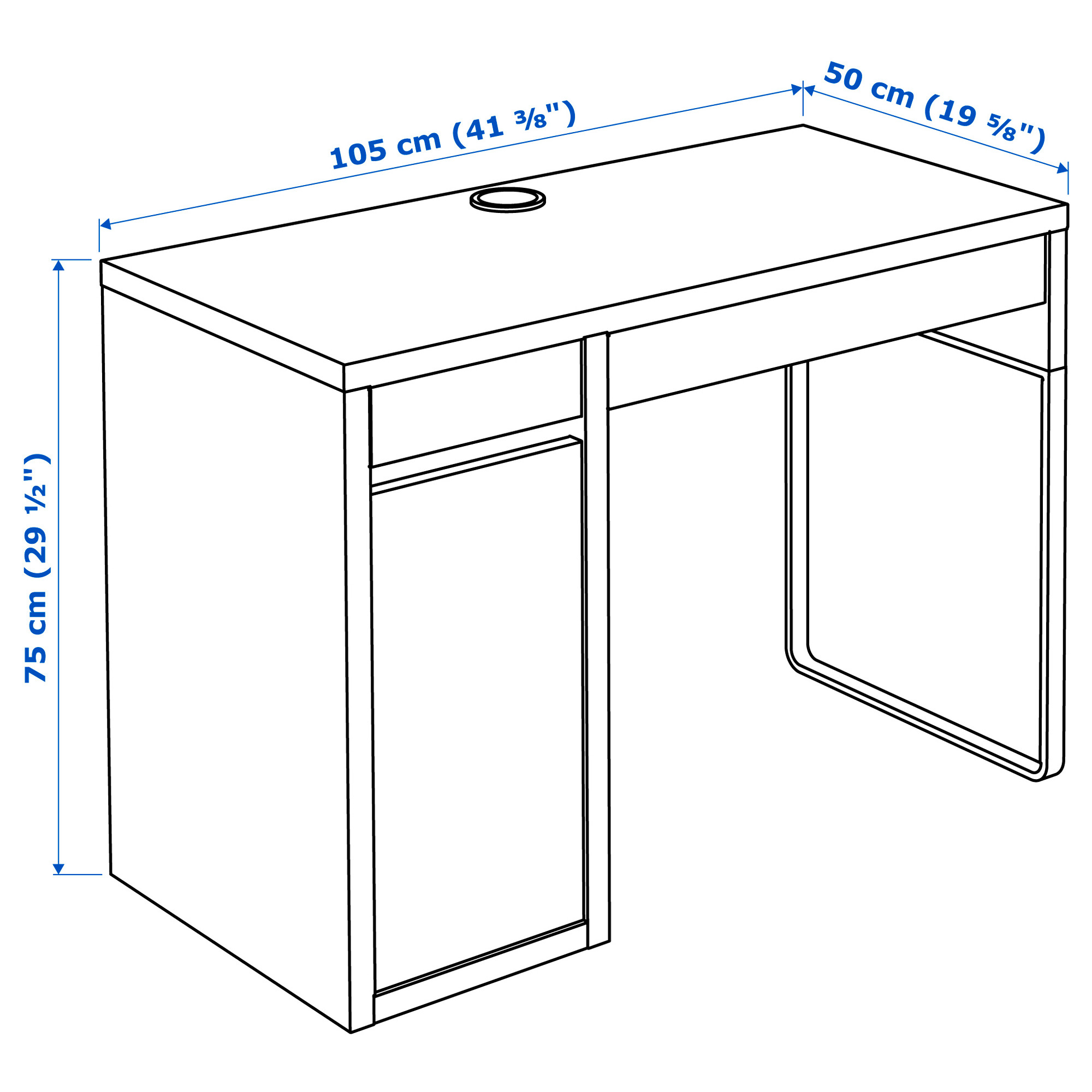 MICKE desk