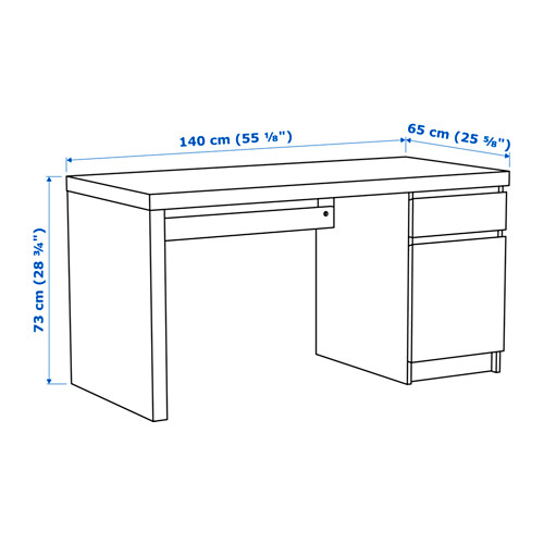 MALM 書桌/工作桌