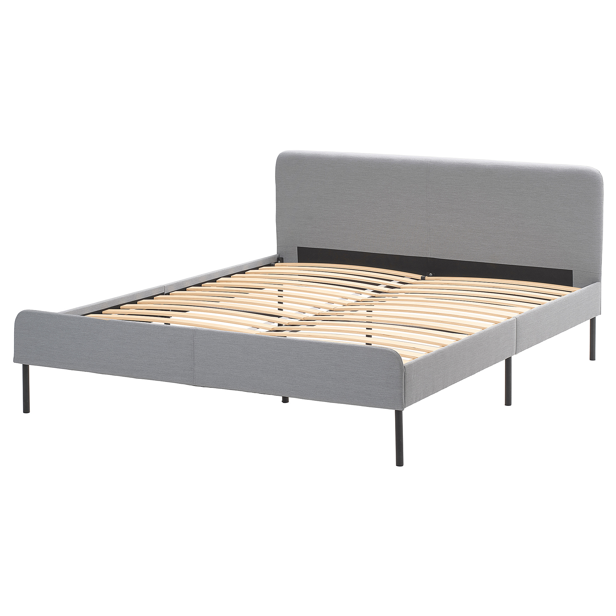 SLATTUM upholstered bed frame