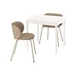 TONSTAD table and 2 chairs