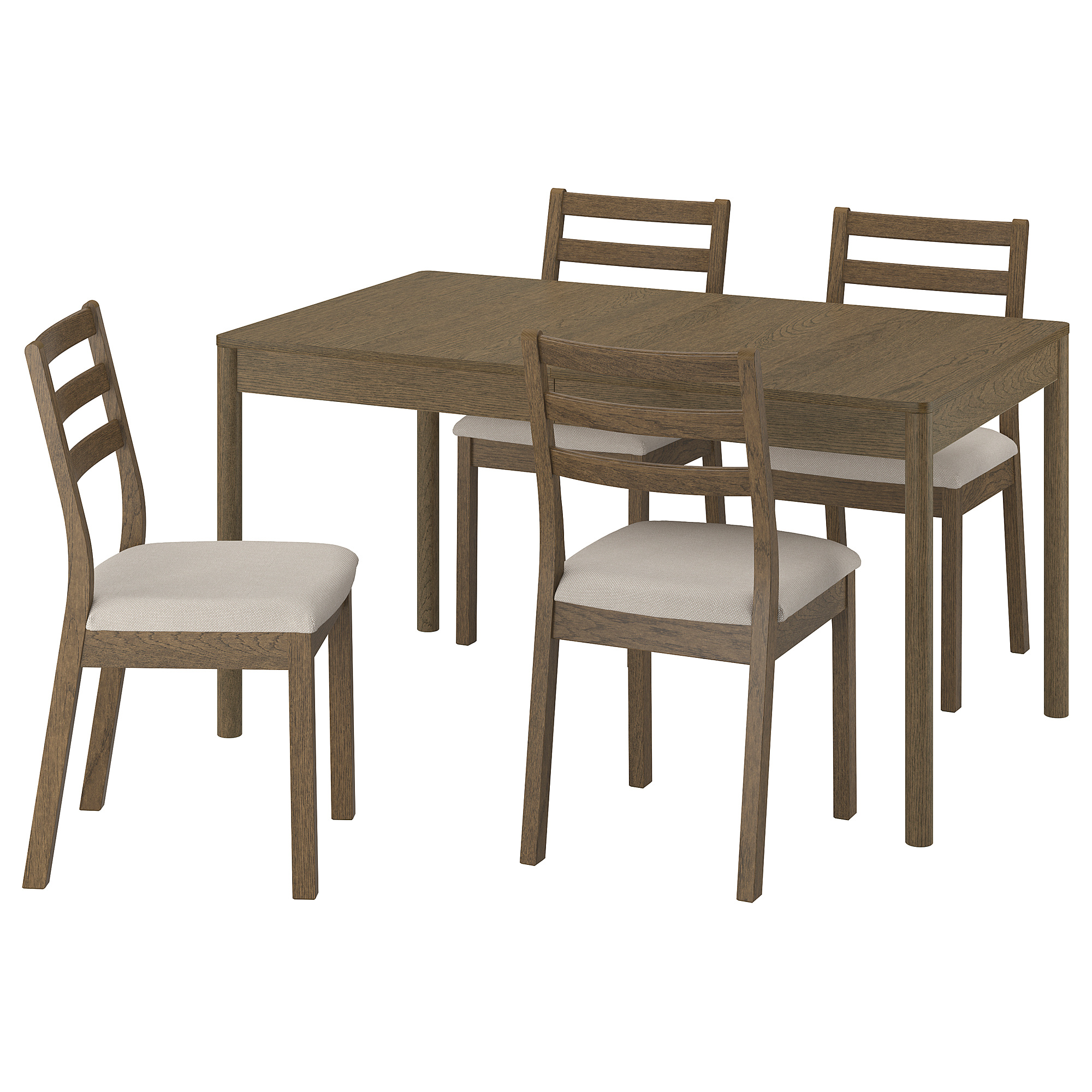 TONSTAD/TONSTAD table and 4 chairs