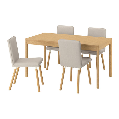 TONSTAD/TONSTAD table and 4 chairs