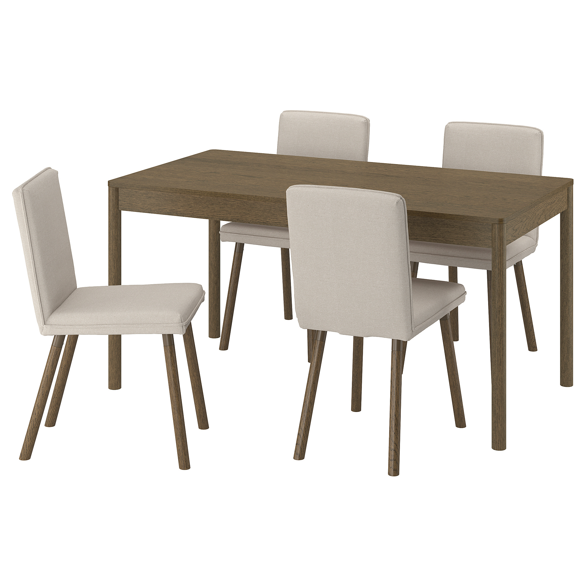 TONSTAD/TONSTAD 餐桌附4張餐椅