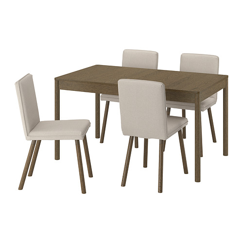 TONSTAD/TONSTAD table and 4 chairs