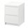 MALM - 抽屜櫃/2抽, 白色, 40.2x48.2x55 公分 | IKEA 線上購物 - PE693007_S1