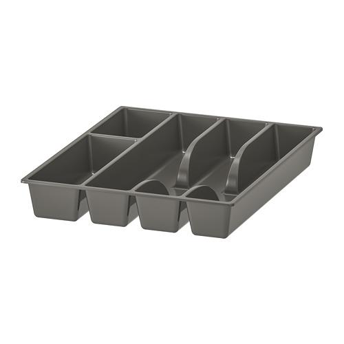SMÄCKER - 刀叉收納盤, 灰色 | IKEA 線上購物 - PE693051_S4