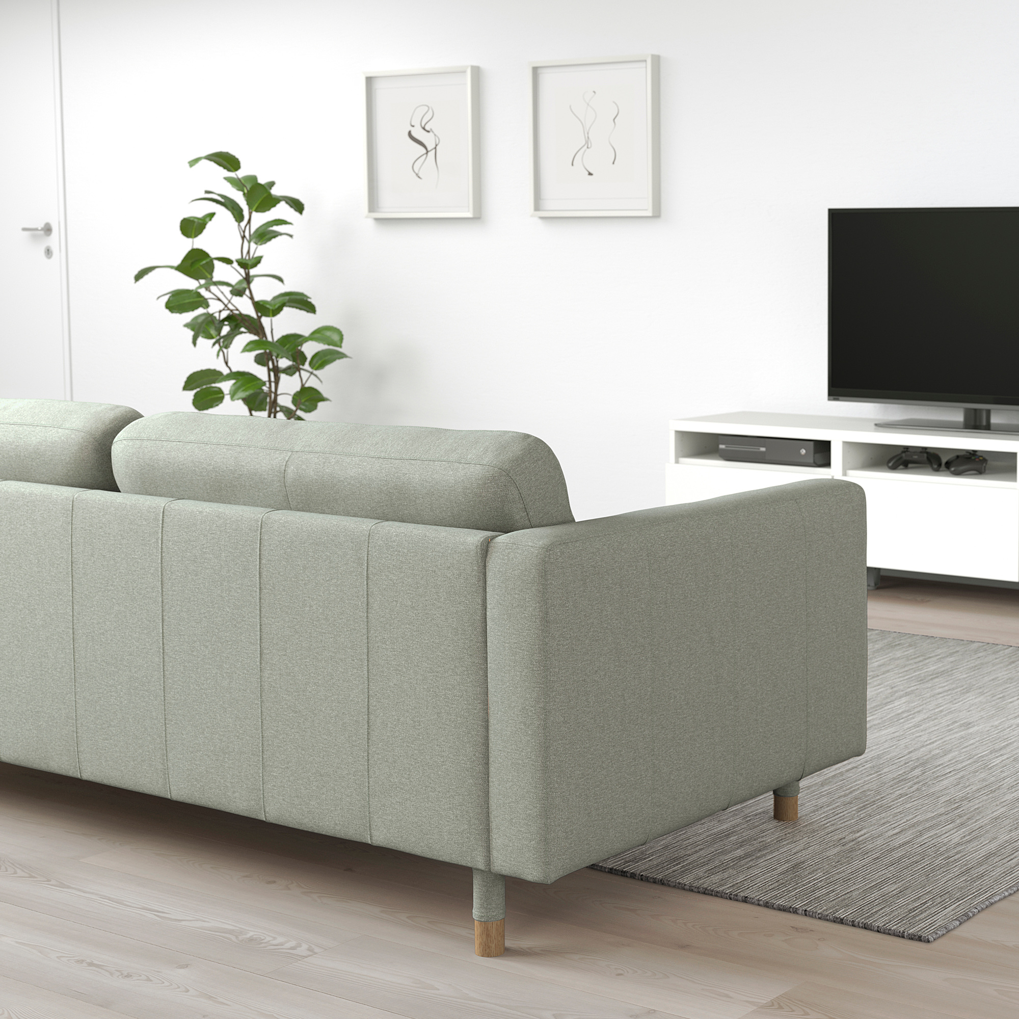 LANDSKRONA 3-seat sofa