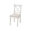 INGOLF - chair, white/Hallarp beige | IKEA Taiwan Online - PE789566_S2 