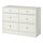 HAVSTA - chest of 6 drawers, white, 121x47x89 cm | IKEA Taiwan Online - PE980050_S1