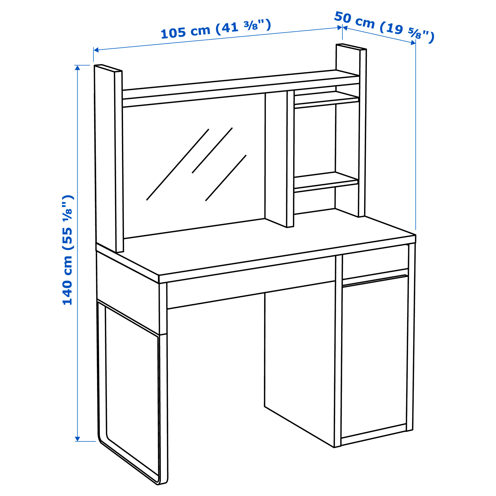 MICKE desk