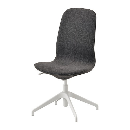 LÅNGFJÄLL - conference chair, Gunnared dark grey/white | IKEA Taiwan Online - PE735471_S4