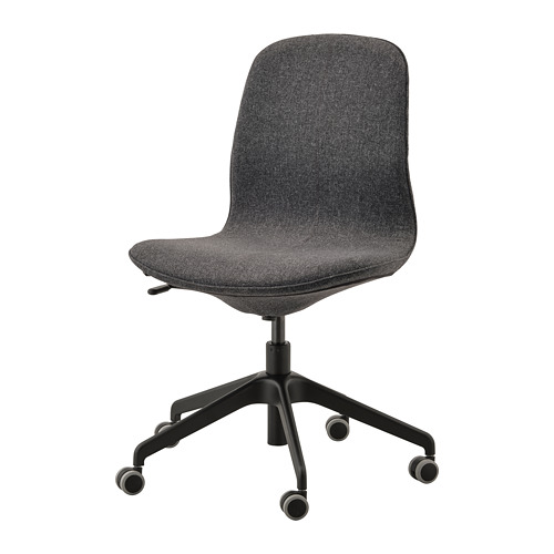 LÅNGFJÄLL - conference chair, Gunnared dark grey/black | IKEA Taiwan Online - PE735480_S4
