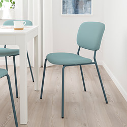 KARLJAN - chair, dark grey/Kabusa dark grey | IKEA Taiwan Online - PE730181_S3