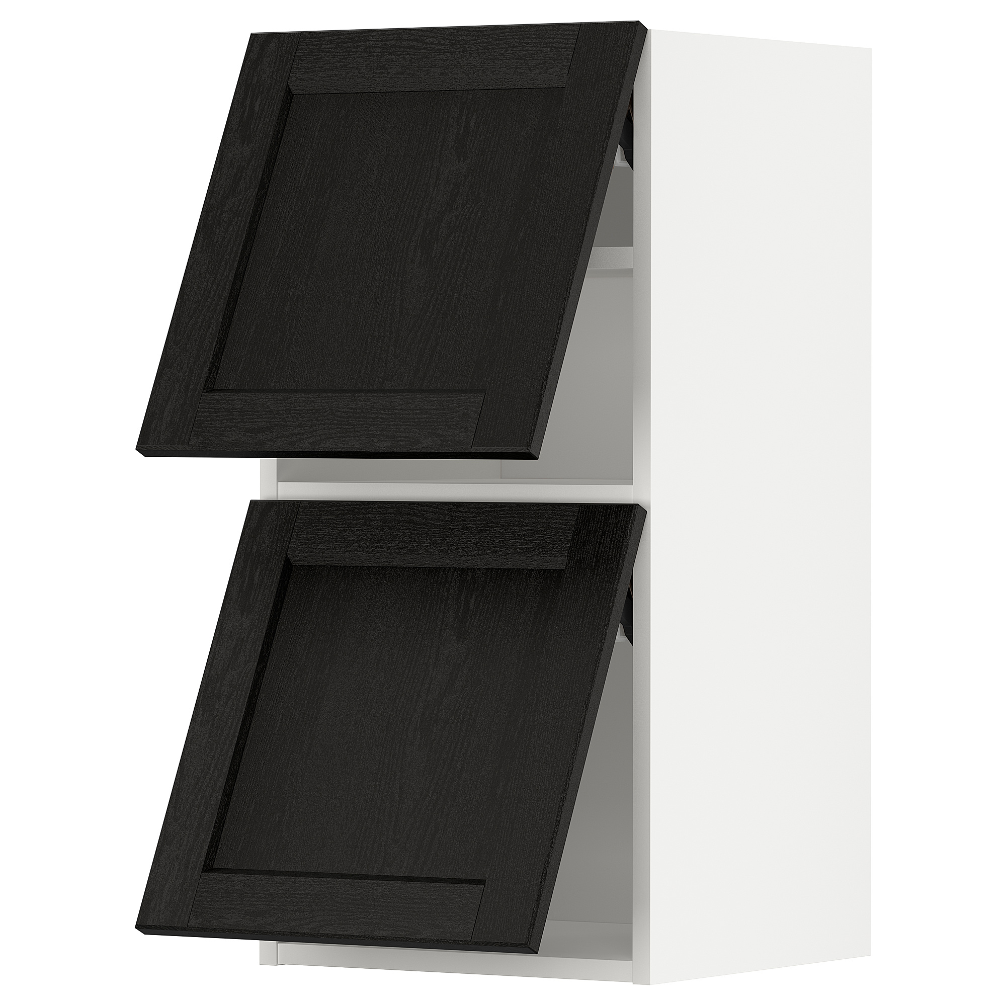 METOD wall cabinet horizontal w 2 doors