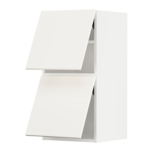 METOD wall cabinet horizontal w 2 doors