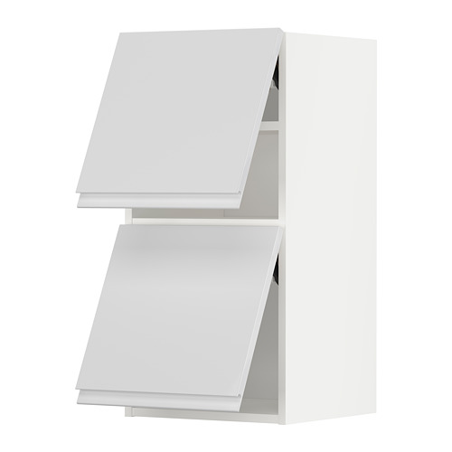 METOD wall cabinet horizontal w 2 doors