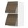 METOD - wall cabinet horizontal w 2 doors, white/Voxtorp walnut effect | IKEA Taiwan Online - PE789635_S1