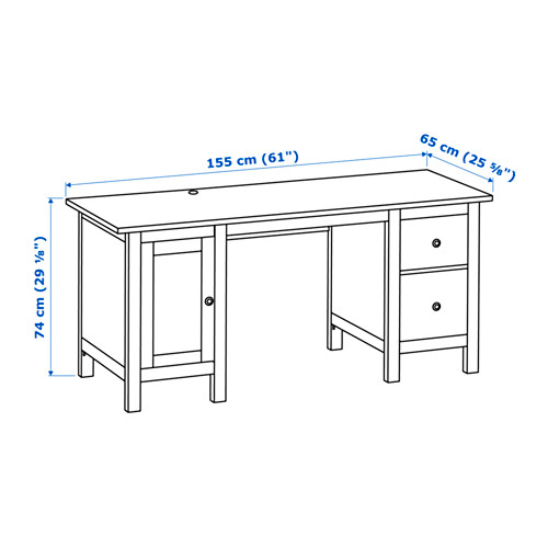 HEMNES desk