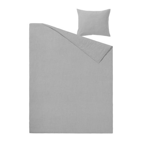 GROVSNÄRJA duvet cover and pillowcase
