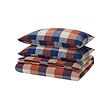 BLÅSENAP duvet cover and 2 pillowcases