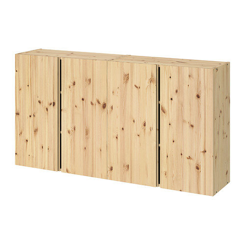IVAR - 附門壁櫃, 松木, 160x30x83 公分 | IKEA 線上購物 - PE834800_S4