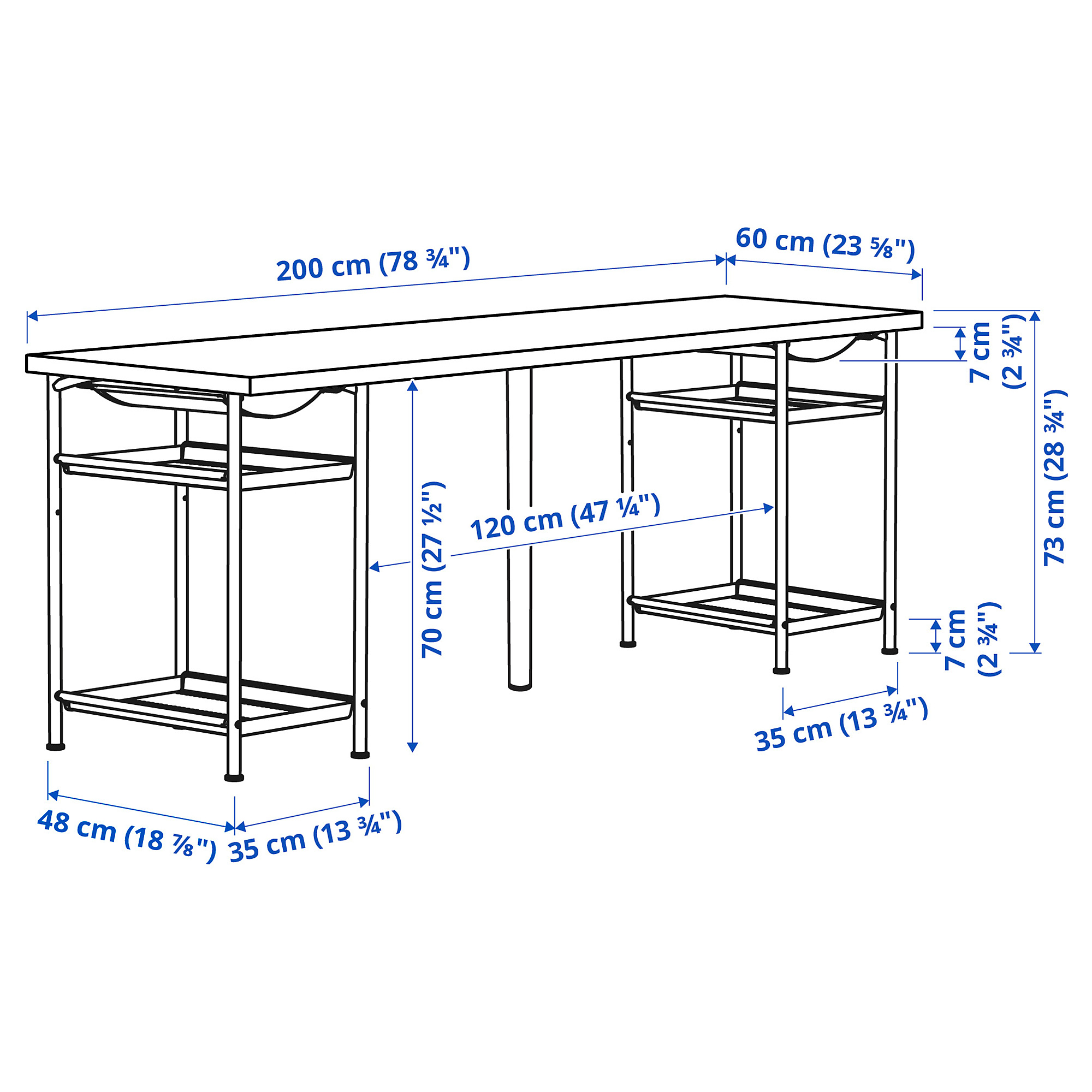 LAGKAPTEN/SPÄND desk