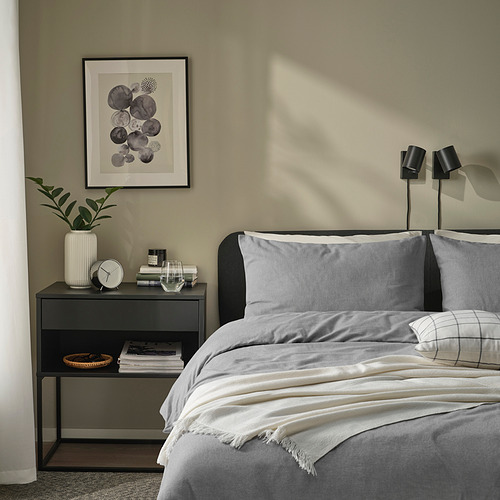 GROVSNÄRJA 被套附2個枕頭套