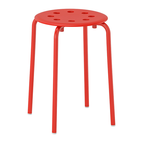 MARIUS - 椅凳, 紅色 | IKEA 線上購物 - PE735652_S4