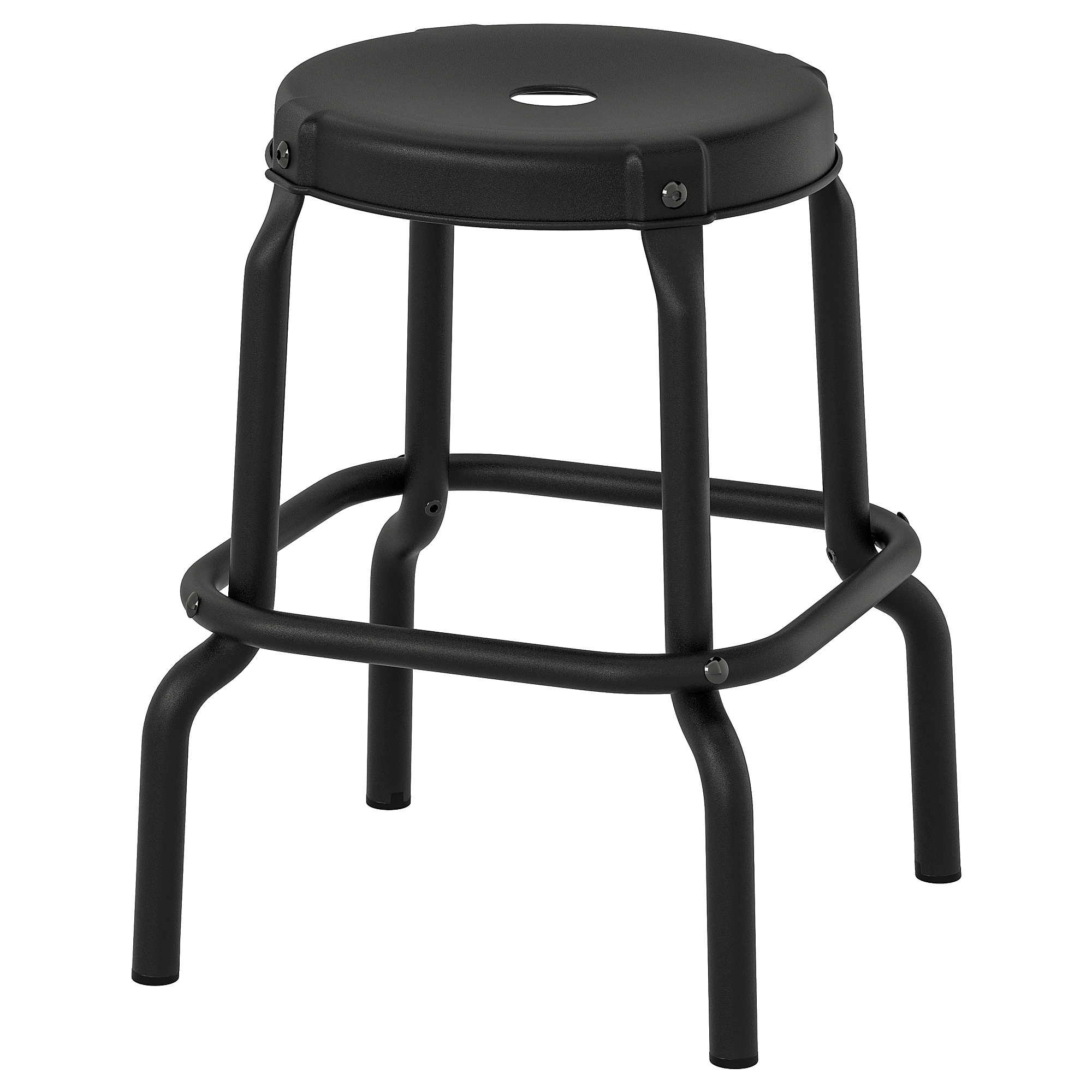 R SKOG stool black IKEA Taiwan Online