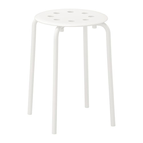 MARIUS - 椅凳, 白色, 45 公分 | IKEA 線上購物 - PE735650_S4