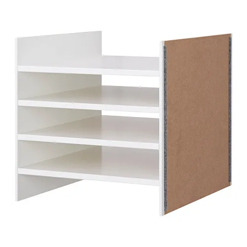 KALLAX - 隔板附4層板, 白色, 33x33 公分 | IKEA 線上購物 - PE693409_S4