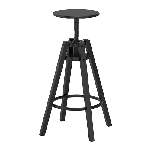 DALFRED - 吧台椅, 黑色, 63-74 公分 | IKEA 線上購物 - PE735711_S4
