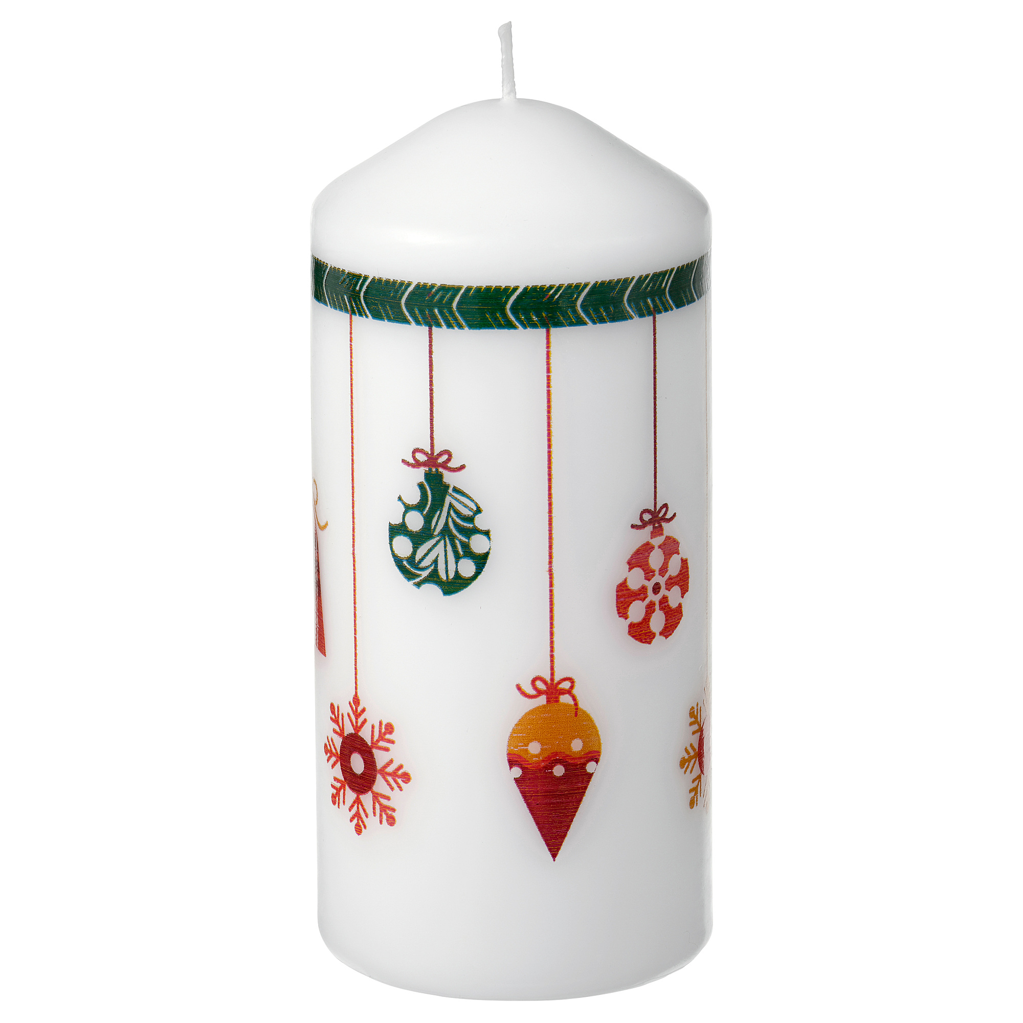 VINTERFINT unscented pillar candle