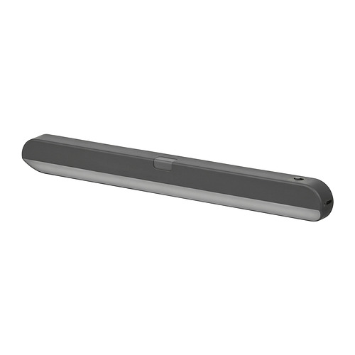 KÖLVATTEN - LED lighting with sensor, grey/battery-operated, 30 cm | IKEA Taiwan Online - PE944478_S4