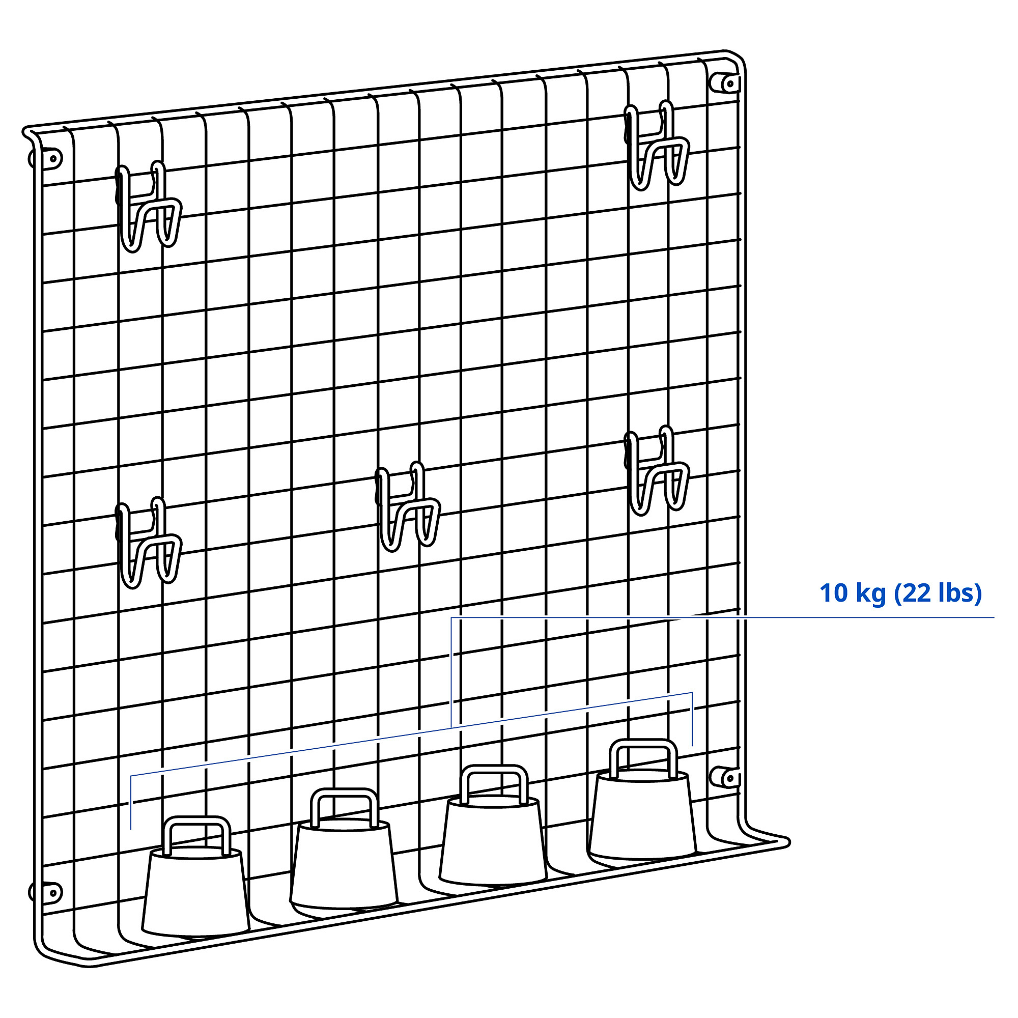 GREJIG 方格網附掛捍