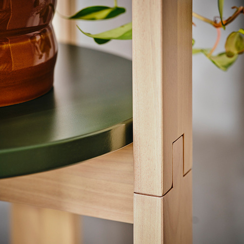 KOMPISHÄNG stool, set of 2