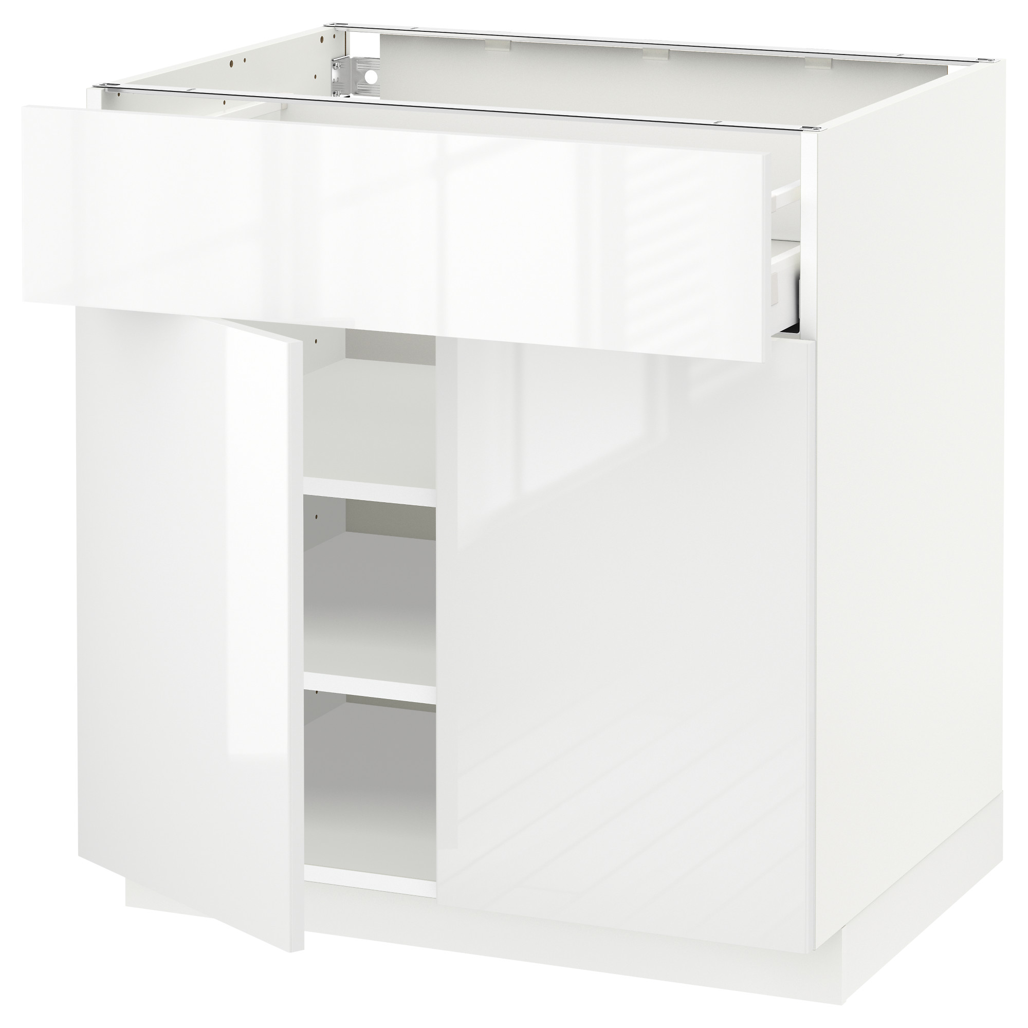 METOD/MAXIMERA base cabinet with drawer/2 doors