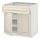 METOD/MAXIMERA - base cabinet with drawer/2 doors, white/Bodbyn off-white | IKEA Taiwan Online - PE518448_S1