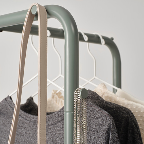 NIKKEBY - 吊衣桿, 灰綠色 | IKEA 線上購物 - PE735753_S4