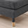 LANDSKRONA - footstool, Gunnared dark grey/wood | IKEA Taiwan Online - PE680127_S1